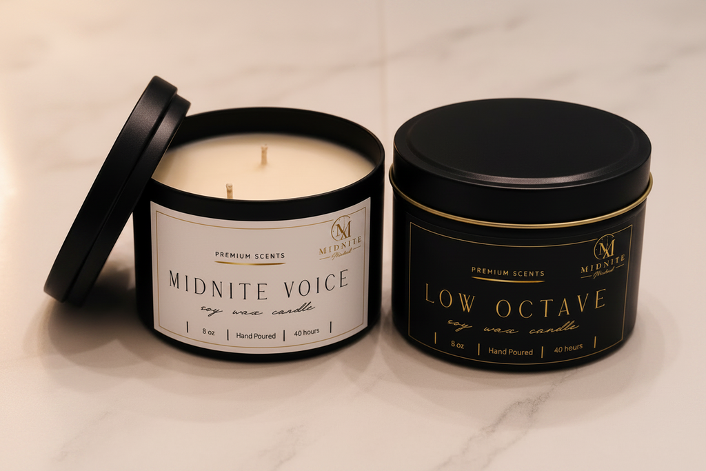 The Midnite Collection Luxe Soy Candle