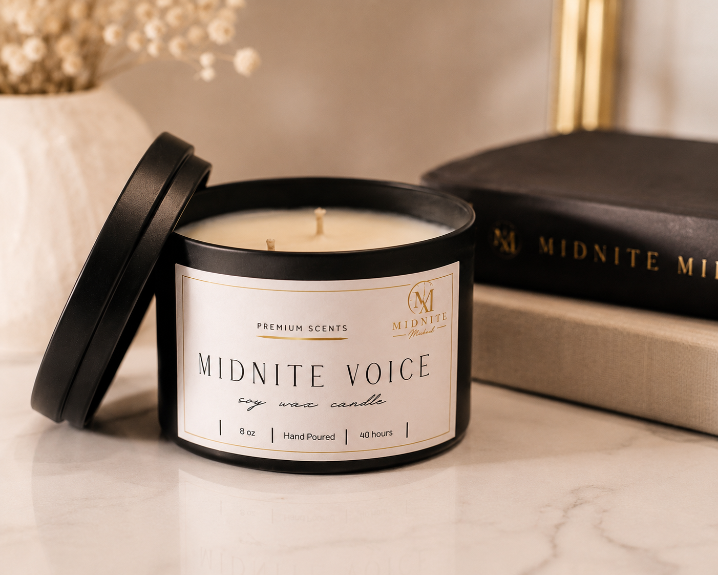 The Midnite Collection Luxe Soy Candle