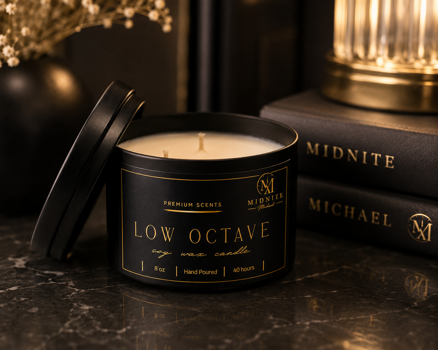 The Midnite Collection Luxe Soy Candle
